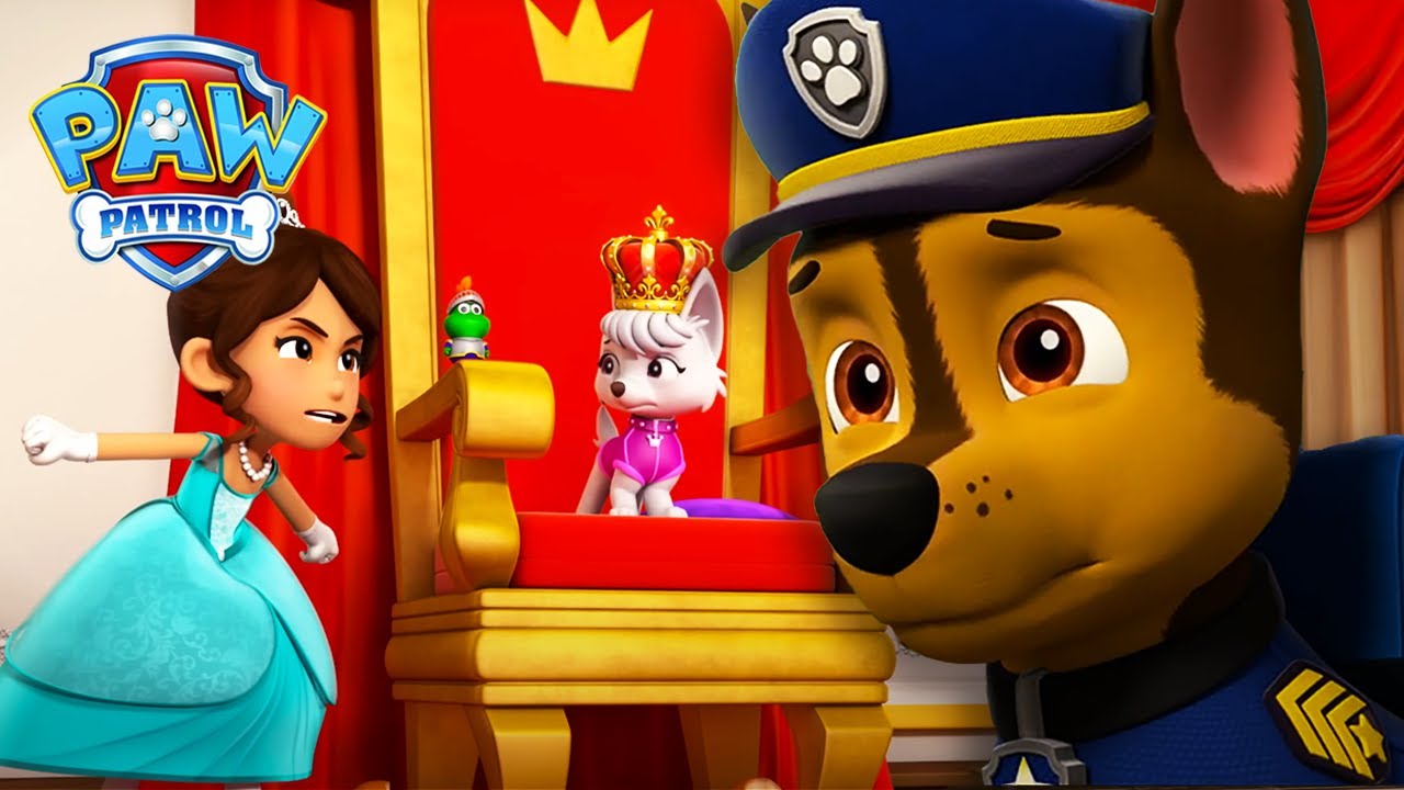 Chase moet de kroon beschermen tegen Sweetie! | PAW Patrol Nederlands