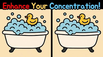 Spot The Difference: Enhance Your Concentration! [Find The Difference😄]