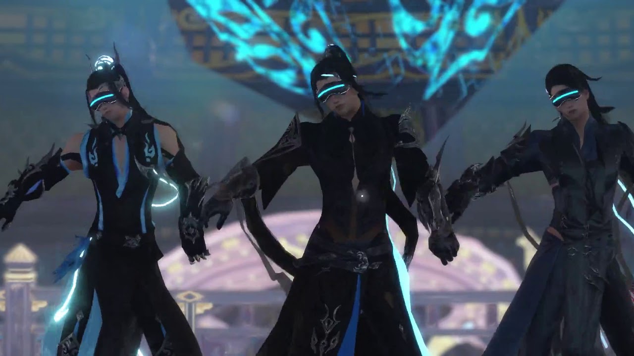 【JX3】【剑三MMD】炮炮和喵喵的情人节趣味play 丨明唐 A Light That Never Comes