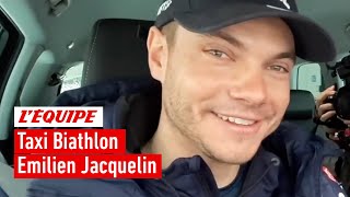 Taxi biathlon avec Emilien Jacquelin