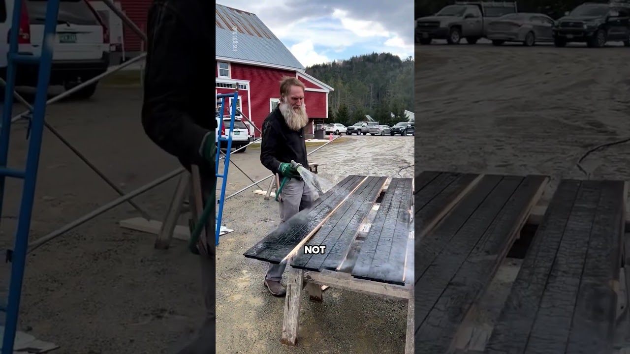 Why Charred Wood Is Trending in US & European Architecture