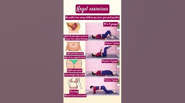 Postpartum recovery exercises #Kegel exercises, a must-do after giving birth#postpartumrecovery
