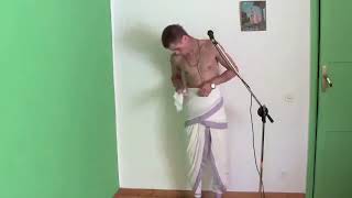 How to wear a Kshatriya dhoti