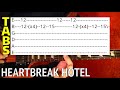 Heartbreak Hotel by Elvis Presley - Guitar Lesson by WITH TABS