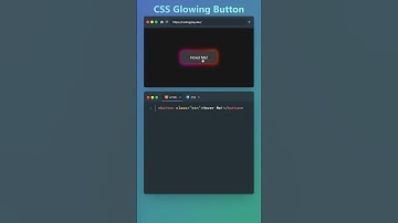 How To Make a Glowing Button With CSS in Minutes!