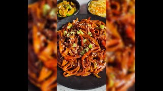 اسرع وأسهل نودلز صيني بالخضار 🇨🇳🍜 - Chinese noodles the easiest Way