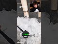 Frozen Gutters: Unclogging Ice Fun! Satisfying Winter Chores. #asmrsounds #asmr #satisfying #caylus