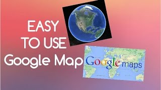 How to Use Google Map | Easy to find Destination | New Shortcut 2017 Google Map