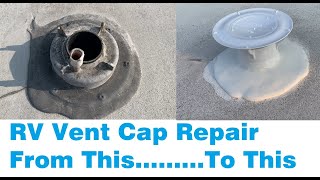 RV Roof Vent Cap Replacement | Plumbing Vent Cap Replacement