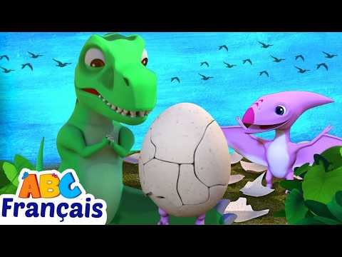 🦕 Chanson des dinosaures | Comptines pour enfants | À Bébé Chansons