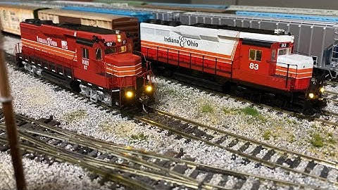 Custom DCC/Sound & LED Lighting On I&O Proto 2000 GP30’s