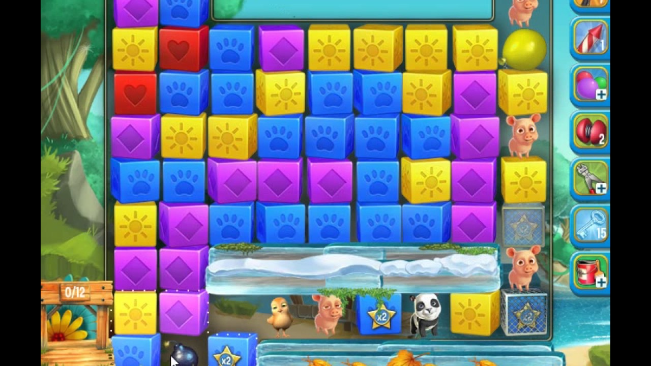 Pet Rescue Saga, Pet Island, 6th February 2017, level 5 😈 ►TOBIAS DEAMON◄