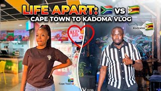Vlog : WHAT WE DO WHEN WE’RE APART ❤️ | Cape Town & Kadoma Vlog