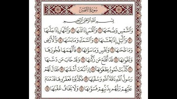 سورة الشمس بصوت القارئ هشام الهراز