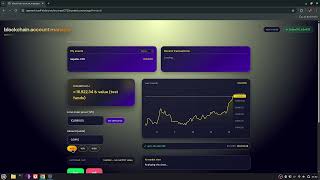 Blockchain Account Manager for Hackathons. screenshot 1