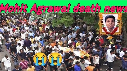 Mohit Agrawal passed away//Mohit Agrawal no more//Mohit Agrawal death news//Mohit Agrawal last news/