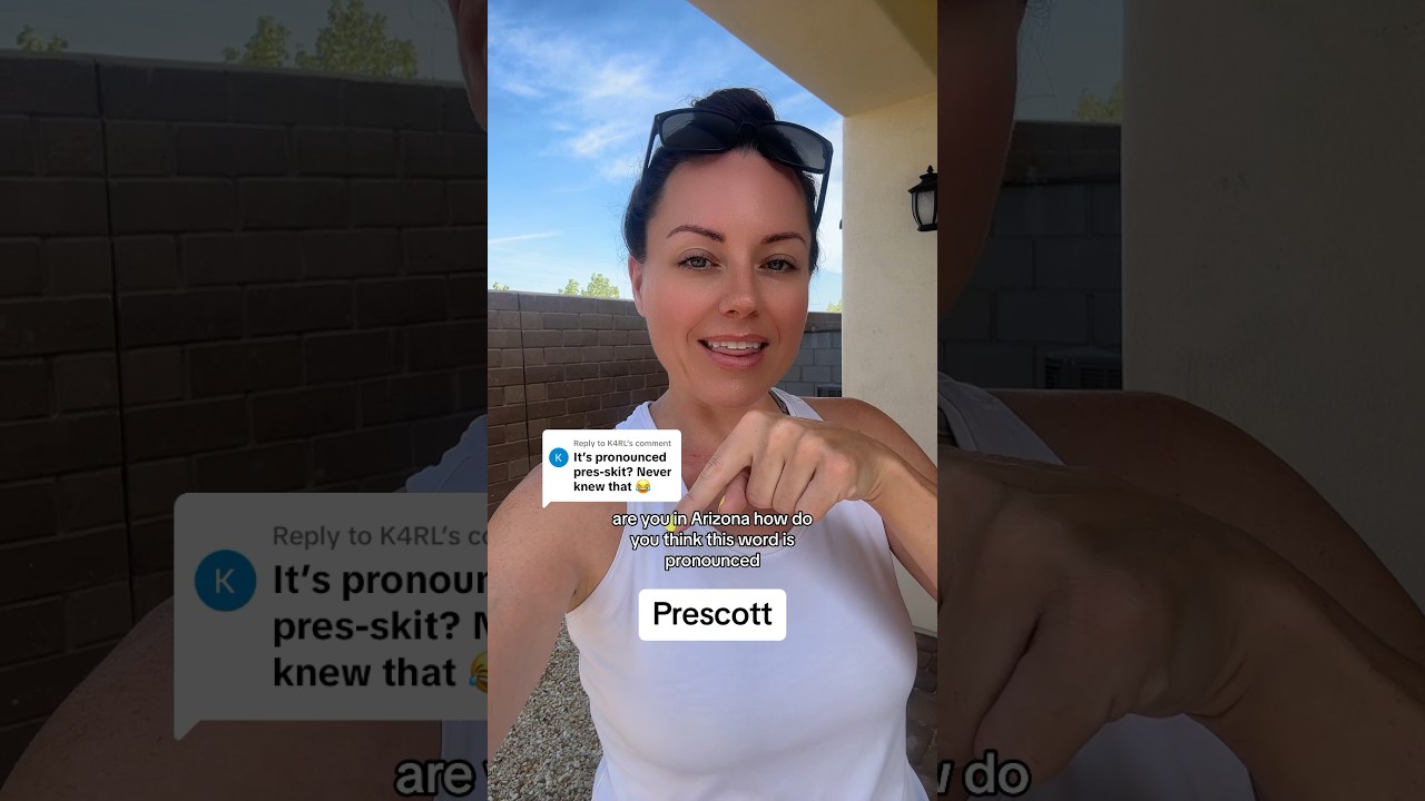 Как произносится Прескотт, Аризона