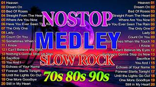 Slow Rock Love Songs Collection 70s 80s 90s 🎸 NONSTOP SLOW ROCK PINOY MEDLEY 🎷 Best Luamang Tugtugin