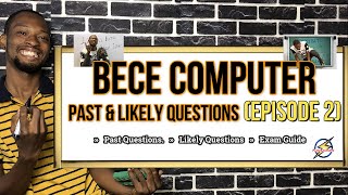 Junior Waec (BECE) Computer Science Questions | Episode 2 screenshot 1