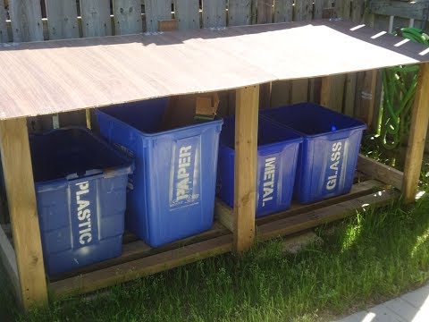 Custom Recycling Stencils: Laser Cut MDF