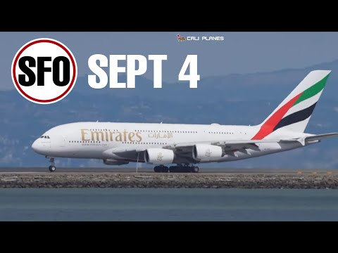 KSFO LIVE | SEPTEMBER 4, 2025 | FRANCISCO INT AIRPORT LIVE STREAM WEBCAM IRL