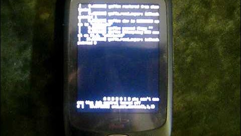 HTC Touch (Vogue) from Bell booting Android