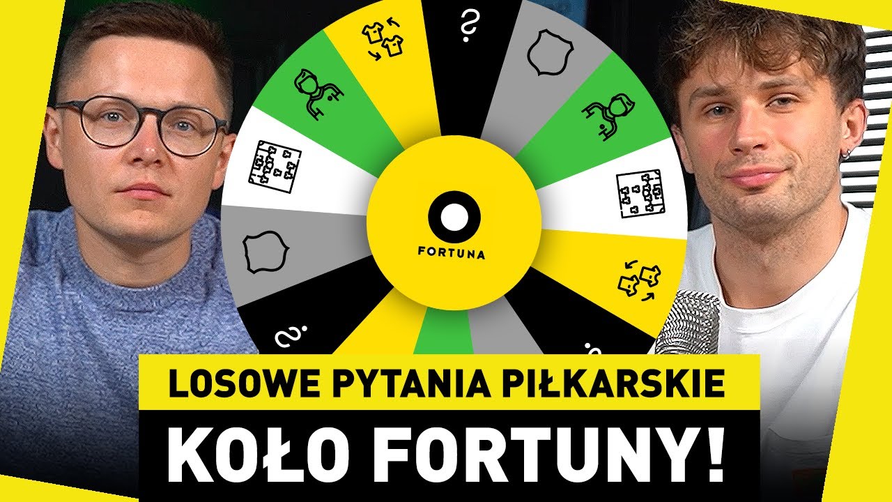 Drogowe Koło Fortuny Pytania Dla Rowerzystów Piłkarskie KOŁO FORTUNY! LOSOWE PYTANIA: T. ĆWIĄKAŁA vs KRZYWY - YouTube