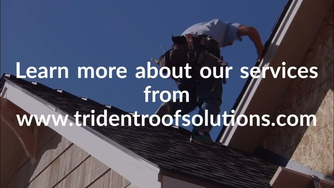 Rubber Roof Repair in Muskegon, MI Trident Roof Solutions YouTube