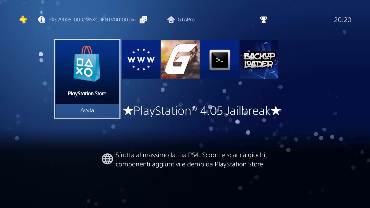 PKG PS4 SCARICA