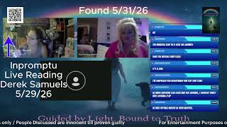 Psychic Predicts Derek Samuel Location Before he is Found#shorts#truecrime#dereksamuel