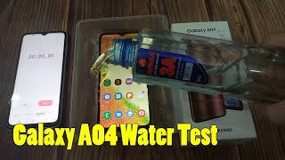 Samsung Galaxy A04 Water Test 💧 Let's See Samsung A04 is Waterproof Or Not?