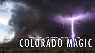 Colorado Magic Akron Tornados, Red Sprites & Epic Lightning May 23, 2025