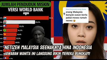 Netizen Malaysia Seenaknya Hina Indonesia, Jawaban Wanita Ini Langsung Bikin Mereka Bungkam!
