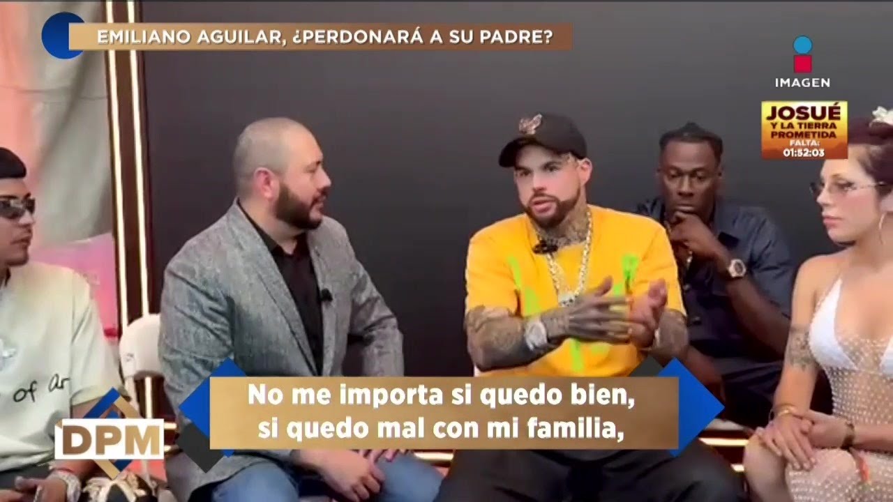 ¿Emiliano Aguilar está DISPUESTO a PERDONAR a su PADRE, Pepe Aguilar tras polémicas? Él responde