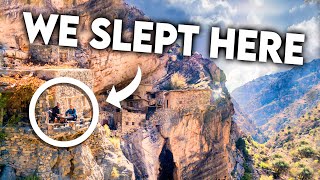 This is a 500 Year Old Stone AirBNB on a CLIFF in OMAN