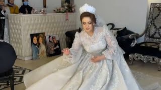 رقص عروسة جريئه اشعلت الدنيا لحظة خروجها من الكوافير - همسات الزفاف Wedding Day لحظة السعادة