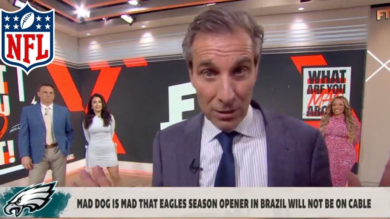 Chris "Mad Dog" Russo DESTROYS NFL for Putting Brazil Game on Peacock