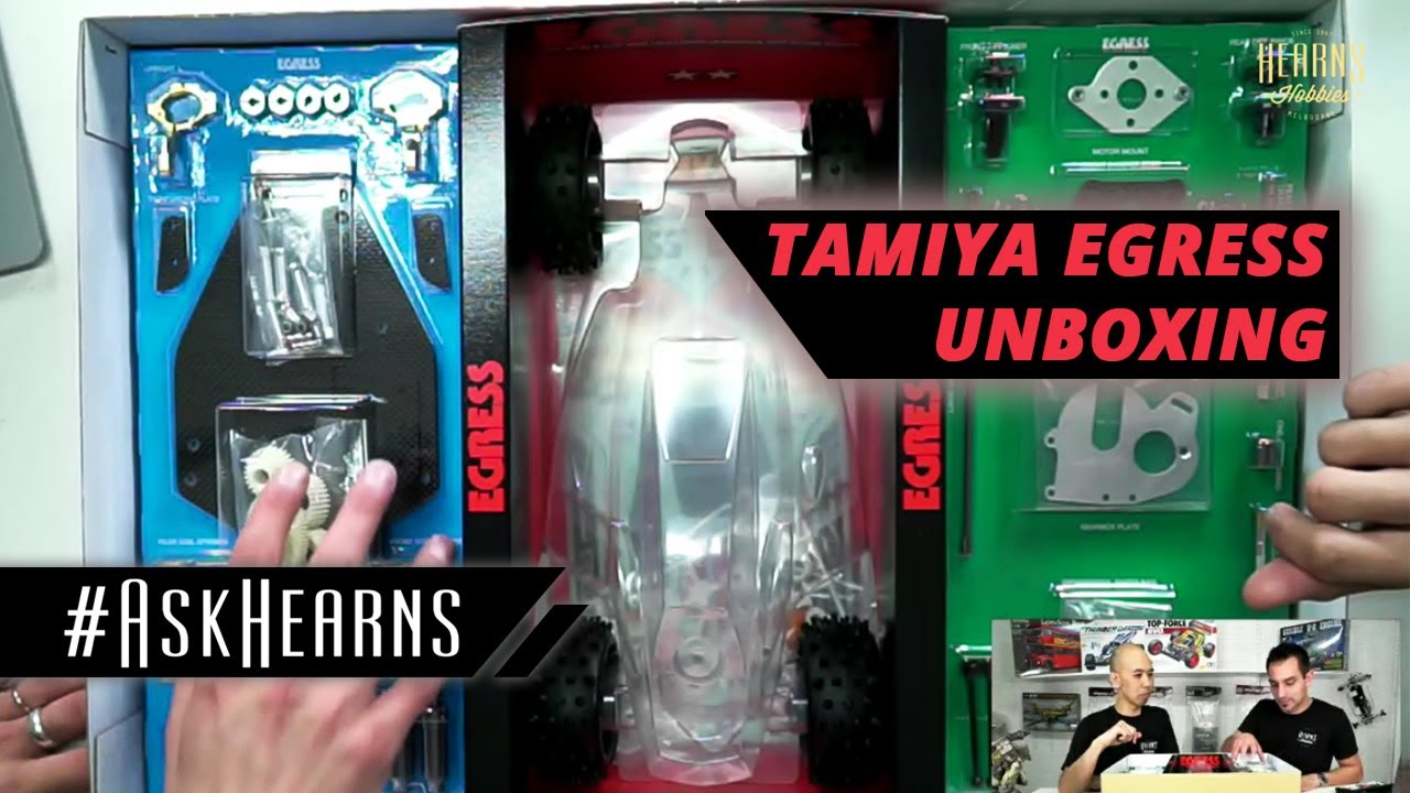 Tamiya | Egress Radio control Car Kit Re-release Unboxing
