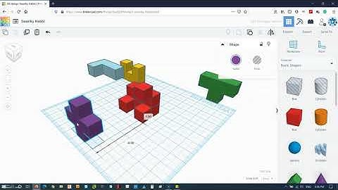 Puzzle Cube Design with TinkerCAD