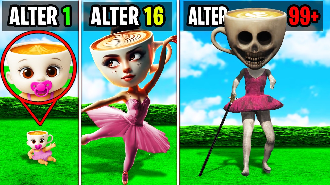 99 JAHRE als BALLERINA CAPPUCCINA überleben in GTA 5!🩰☕