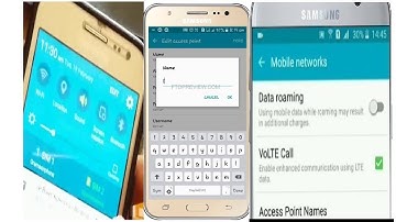 SAMSUNG-J2  DATA connection settings 100% test