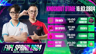 SevenTV và DIH quyết đấu sống còn, ProGamer có cơ hội lớn | FVPL Spring 2024 - Knockout Stage 16/03