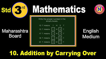 Standard 3rd | Mathematics - 10 Addition Without Carrying Over | English Medium | Maharashtra Board