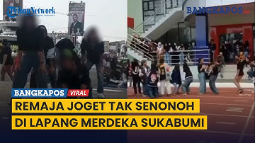 Viral Video Remaja Joget Tak Senonoh di Lapang Merdeka Sukabumi