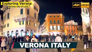 Verona, Italy 🇮🇹 Walking Tour, with Captions ▶95 min (English Subtitles) [4K HDR]