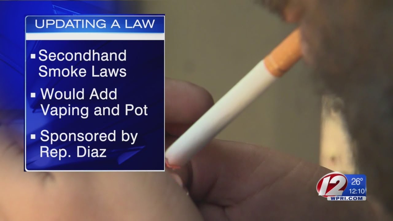 Bill aims to add marijuana, vapor to secondhand smoke laws
