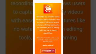 BEST NO LAG SCREEN RECODER FOR ANDROID GAMING 🔥| 4K SCREEN RECORDING APP FOR ANDROID IN 2025