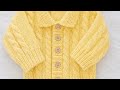 Lovely Woolen Baby Sweater Design Hand Knitting Preety Pattern 😘🧿