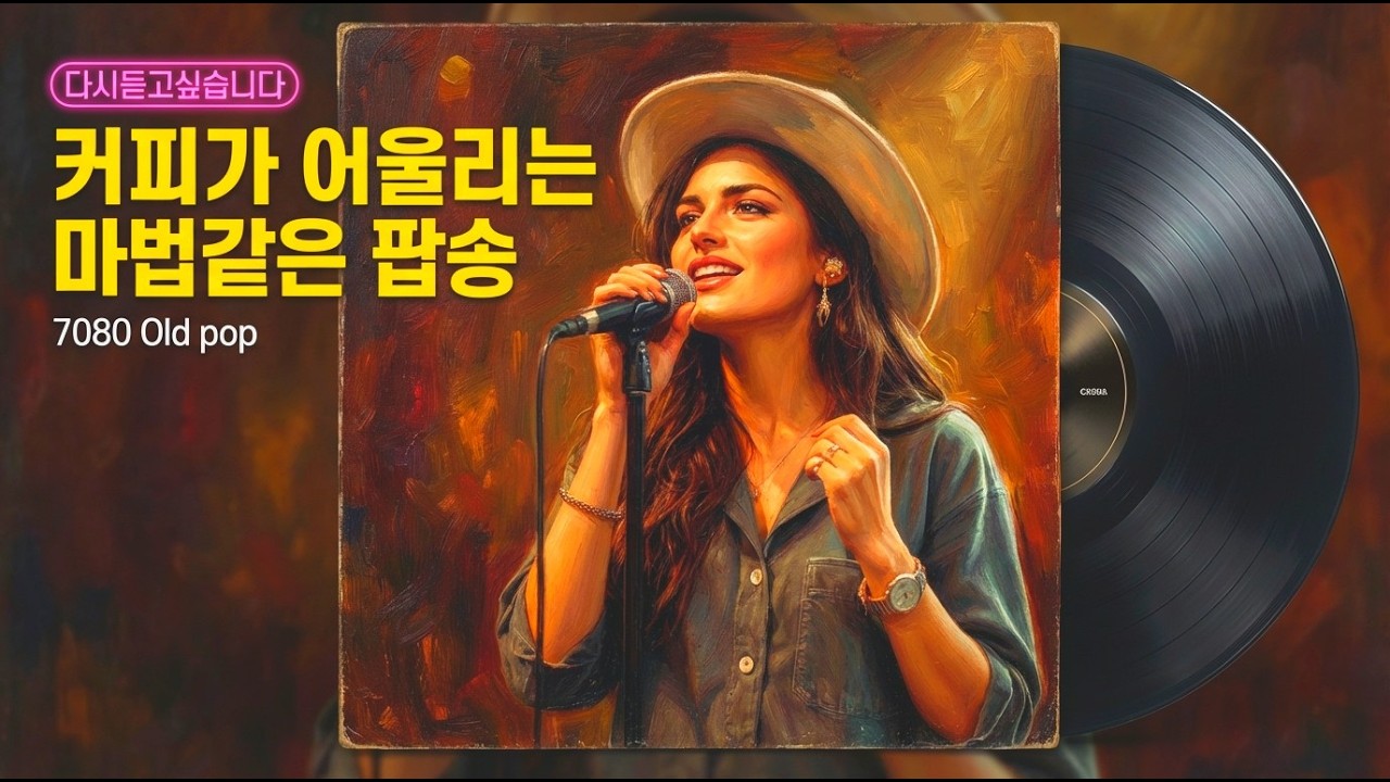 [7080 올드팝 명곡]  📼 | 듣기 좋은 낭만적인 추억의 올드팝 Playlist | kkokmi 꼭미팝