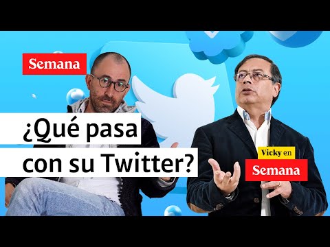 ¿Qué pasa con el Twitter del presidente Petro? Diego Santos lanzó su opinión  | Vicky en Semana